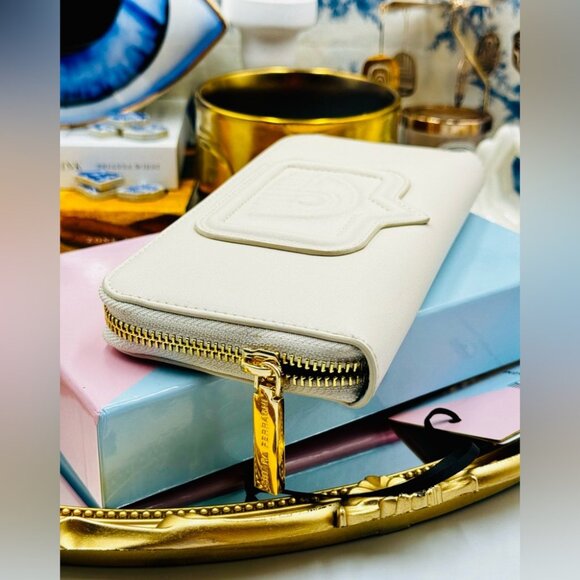 🆕 CHIARA FERRAGNI 🧿 BNIB Pastel Parchment Portafogli Wallet - Picture 5 of 16